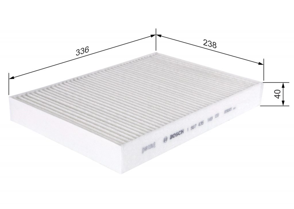 Filtru, aer habitaclu BOSCH 1987435103 c