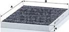 Filtru. aer habitaclu Cabin filter with activated carbon TESLA MODEL S Electric 09.15- Mann-Filter CUK 26 035