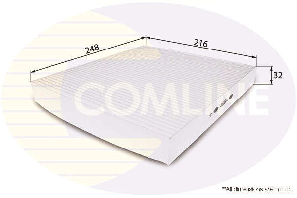 Filtru, aer habitaclu COMLINE EKF122 pentru masina