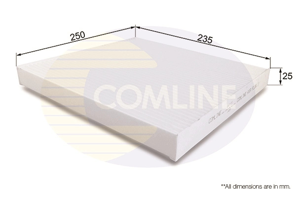 Filtru, aer habitaclu COMLINE EKF172 la masina PEU