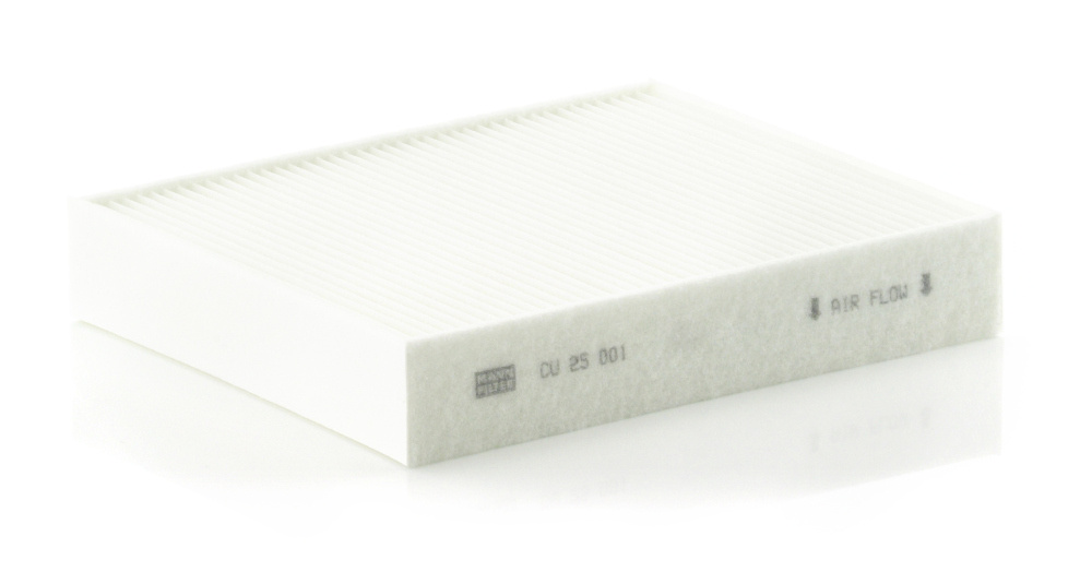Filtru, aer habitaclu (CU 25 001 CU25001 MANN-FILTER) ALPINA,BMW,BMW (BRILLIANCE) 1|2|3|3 SERIES|4|B3|B4|D3|D4