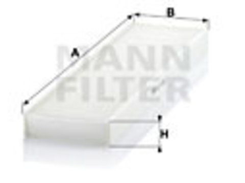 Filtru, aer habitaclu (CU4436 MANN-FILTER) MINI