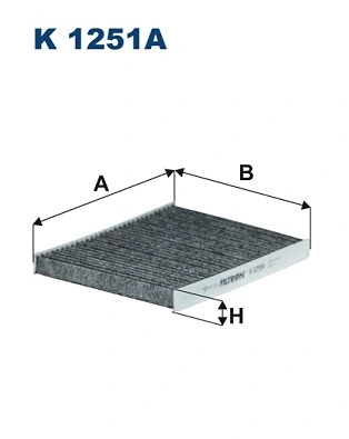 Filtru aer habitaclu Filtron FORD KA+ III (UK, FK) 2016-2023 - K 1251A