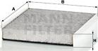 Filtru. aer habitaclu Filtru habitaclu cu carbon a