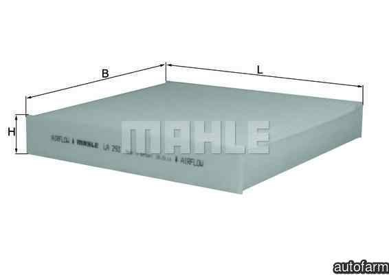 Filtru aer habitaclu FORD FOCUS II combi DA KNECHT LA 293