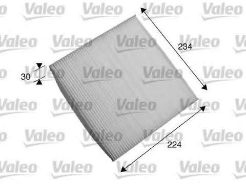 Filtru, aer habitaclu HONDA ACCORD VII Tourer (CM) (2003 - 2016) VALEO 698868