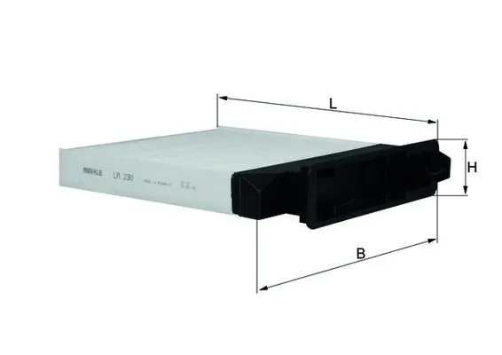 Filtru aer habitaclu KNECHT DACIA LOGAN EXPRESS (FS_) 2009-2015 - LA 230