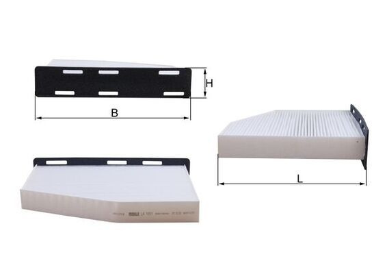 Filtru, aer habitaclu KNECHT LA 181