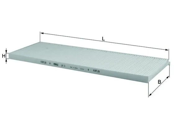 Filtru aer habitaclu KNECHT OPEL ASTRA F combi (T92) 1991-1998 - LA 11