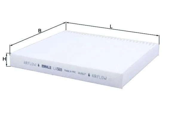 Filtru aer habitaclu KNECHT RAM 1500 Crew Cab Pickup (DS) 2012-2018 - LA 569