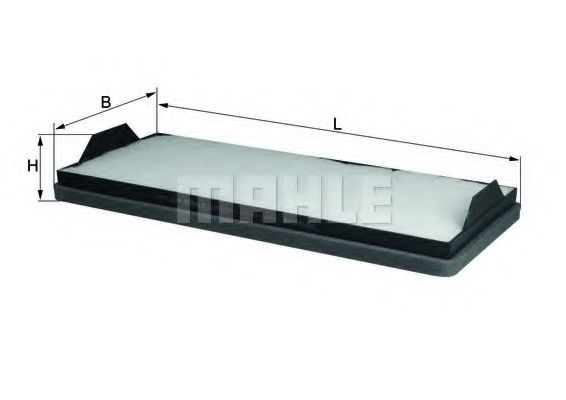 Filtru, aer habitaclu MERCEDES-BENZ AXOR (2001 - 2004) MAHLE ORIGINAL LA 575