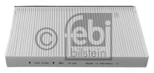 Filtru, aer habitaclu MERCEDES-BENZ VIANO (W639) (2003 - 2016) FEBI BILSTEIN 31167