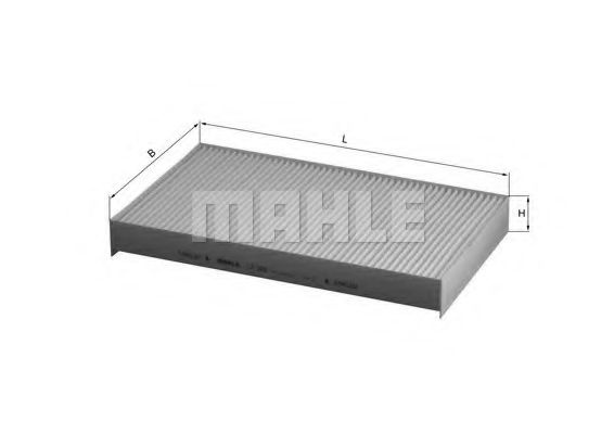 Filtru, aer habitaclu MERCEDES-BENZ VITO / MIXTO caroserie (W639) (2003 - 2016) MAHLE ORIGINAL LA 229