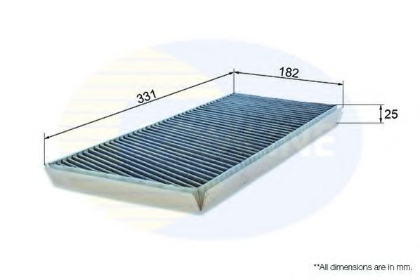Filtru, aer habitaclu MERCEDES C-CLASS (W203) (2000 - 2007) COMLINE EKF383A piesa NOUA