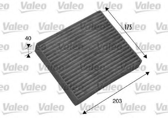 Filtru, aer habitaclu MITSUBISHI COLT CZC Cabriolet (RG) (2006 - 2009) VALEO 698802 piesa NOUA