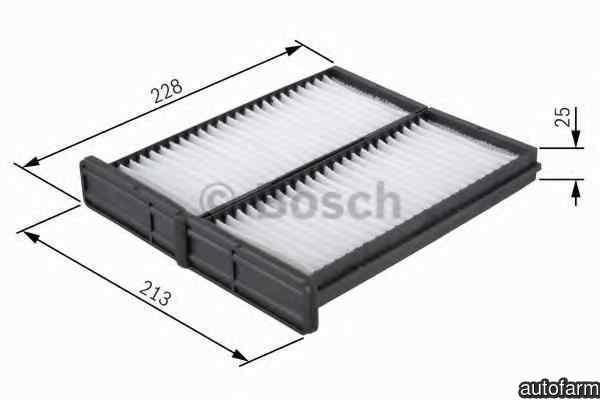 Filtru aer habitaclu MITSUBISHI SPACE STAR DGA BOSCH 1 987 432 086
