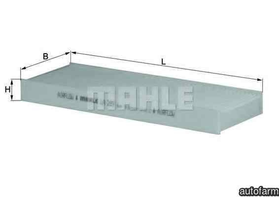Filtru aer habitaclu NISSAN NAVARA D40 KNECHT LA 2