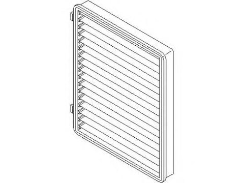 Filtru, aer habitaclu OPEL ANTARA - TOPRAN 207 481