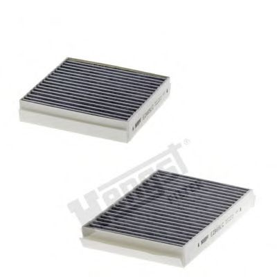 Filtru, aer habitaclu PEUGEOT 207 (WA_, WC_) (2006 - 2016) HENGST FILTER E2967LC-2