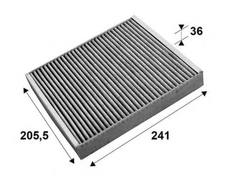 Filtru, aer habitaclu SAAB 9-5 (YS3G) (2010 - 2012) VALEO 715659 piesa NOUA