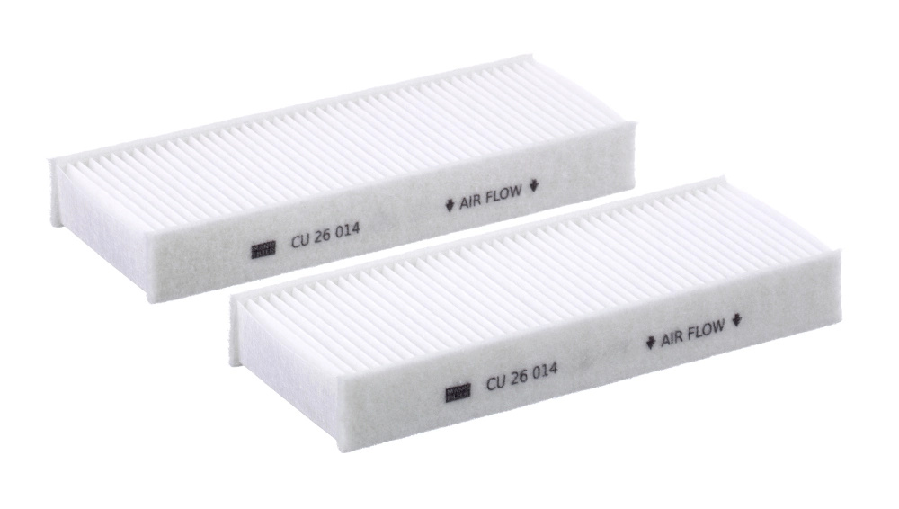 Filtru aer habitaclu sub consola centrală Mann-Filter PEUGEOT 308 III (FB_, FH_, FP_, F3_, FM_) 2021-2025 - CU 26 014-2