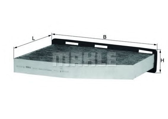 Filtru, aer habitaclu VW CADDY IV Combi (Saab, SAJ) (2015 - 2016) MAHLE ORIGINAL LAK 181/1 piesa NOUA