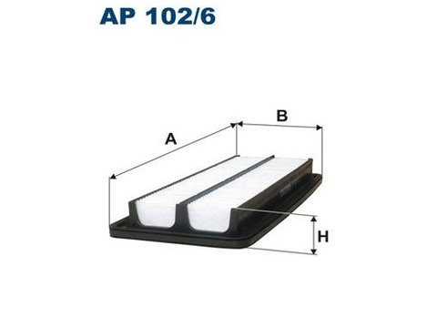 Filtru aer Honda Accord 8 (Cu), 04.2008-, Accord 8 Estate (Cw), 07.2008-, FILTRON AP1026