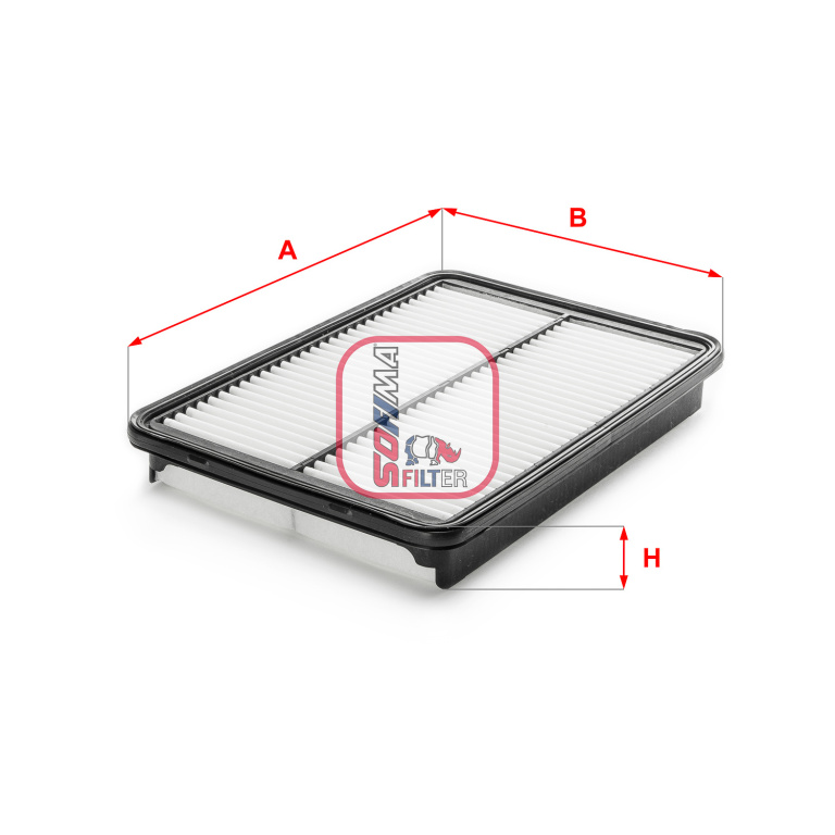 Filtru aer # Hyundai Grand 2013 2014 2015 2016 2017 2018 2019 2020 2021 2022 2023 2024 2025 # S 3A20 A # SOFIMA