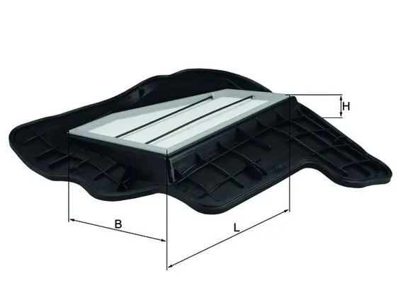 Filtru aer KNECHT BMW 6 cupe (F13) 2011-2017 - LX 1685/5