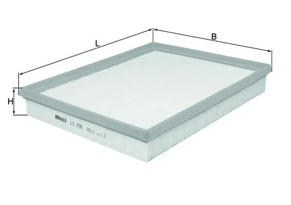 Filtru aer KNECHT OPEL ASTRA G limuzina (T98) 1998-2009 - LX 735