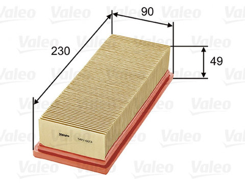 Filtru aer LANCIA Y 840A VALEO 585023 PieseDeTop