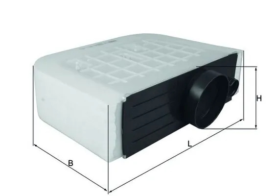 Filtru aer MAHLE AUDI Q7 (4MB, 4MG, 4MQ) 2015-2025 - LX 3233/6