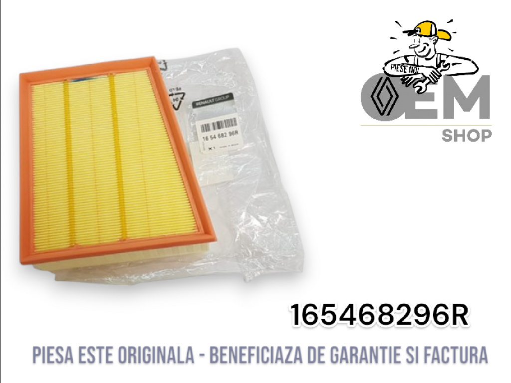 Filtru aer megane iv Renault produs nou original cod piesa 165468296R