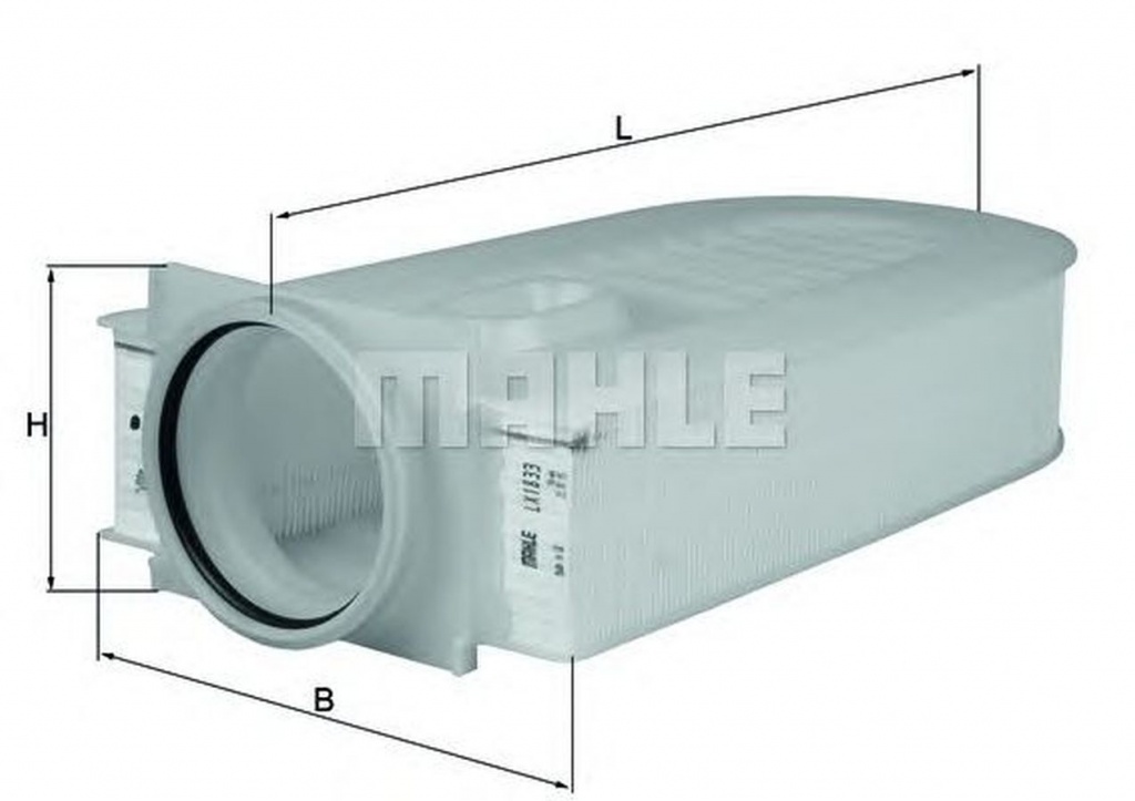 Filtru aer MERCEDES-BENZ SLK R172 MAHLE ORIGINAL LX1833