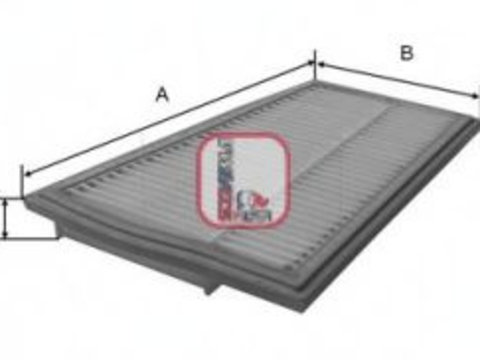 Filtru aer MERCEDES M-CLASS (W164) (2005 - 2011) SOFIMA S 3463 A piesa NOUA