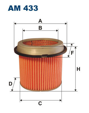 Filtru aer ~ Mitsubishi Colt 1996 1997 1998 1999 2000 ~ AM433 ~ FILTRON