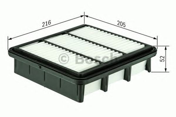 Filtru aer MITSUBISHI COLT V CJ CP BOSCH 1457433969