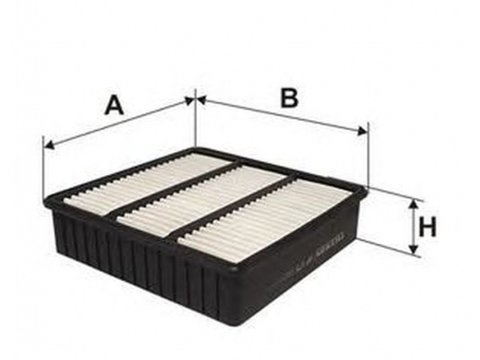 Filtru aer MITSUBISHI OUTLANDER I CU W FILTRON AP175