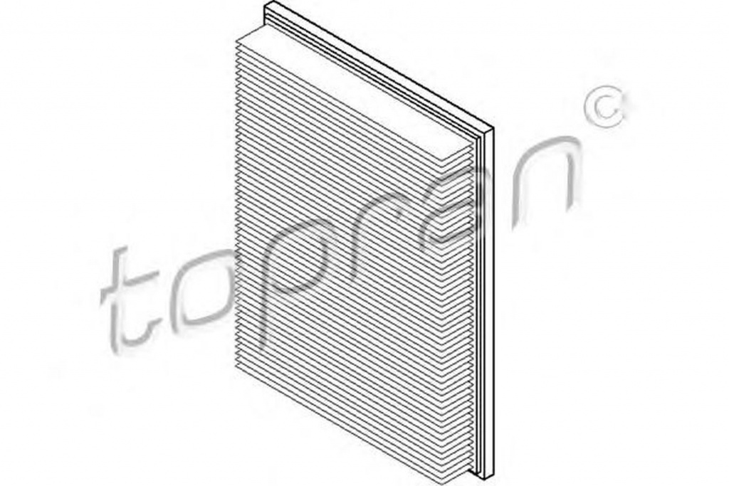 Filtru aer OPEL ASTRA G caroserie F70 TOPRAN 205633