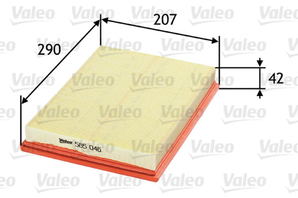 Filtru aer OPEL CORSA C F08 F68 VALEO 585046