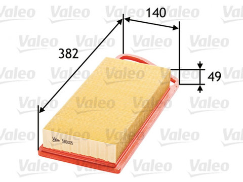 Filtru aer PEUGEOT 107 VALEO 585005 PieseDeTop