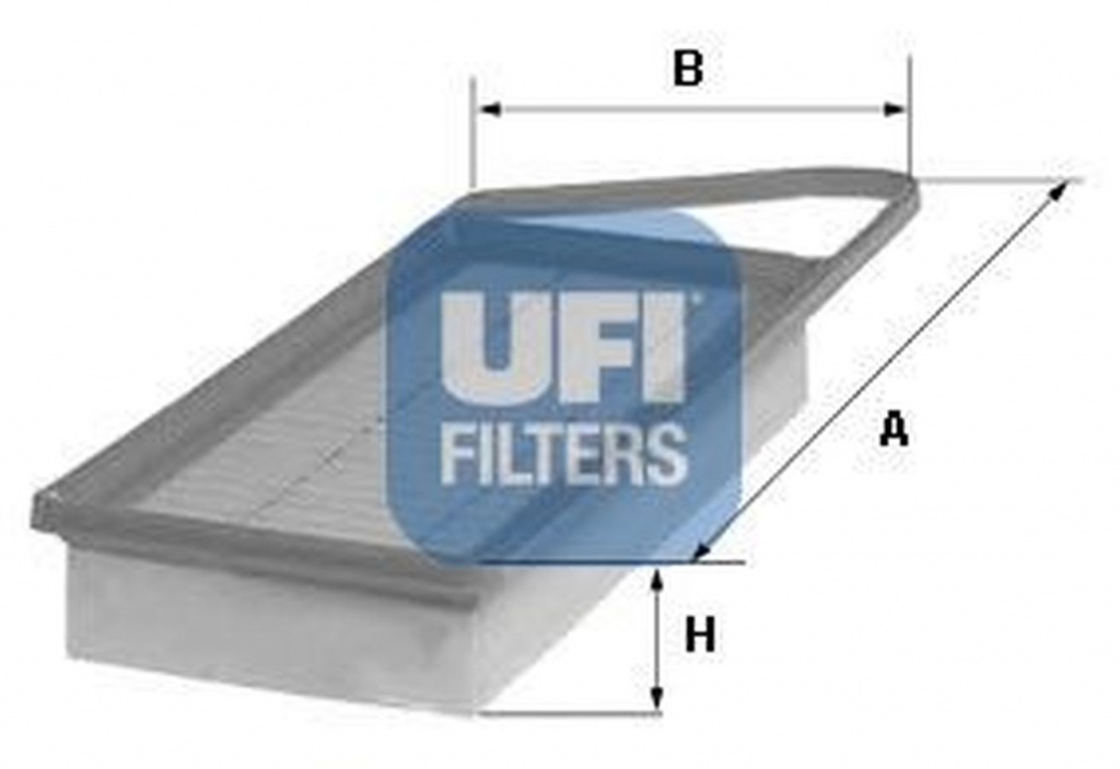 Filtru aer PEUGEOT 207 WA WC UFI 30.153.00