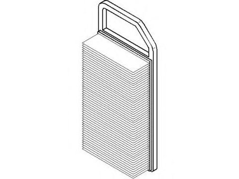 Filtru aer PEUGEOT 407 limuzina (6D_), PEUGEOT 407 SW (6E_), Citroen C5 II (RC_) - TOPRAN 720 961