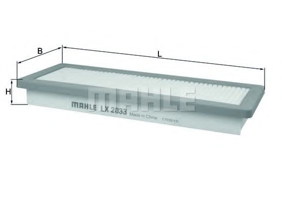 Filtru aer PEUGEOT 5008 (2009 - 2016) MAHLE ORIGIN
