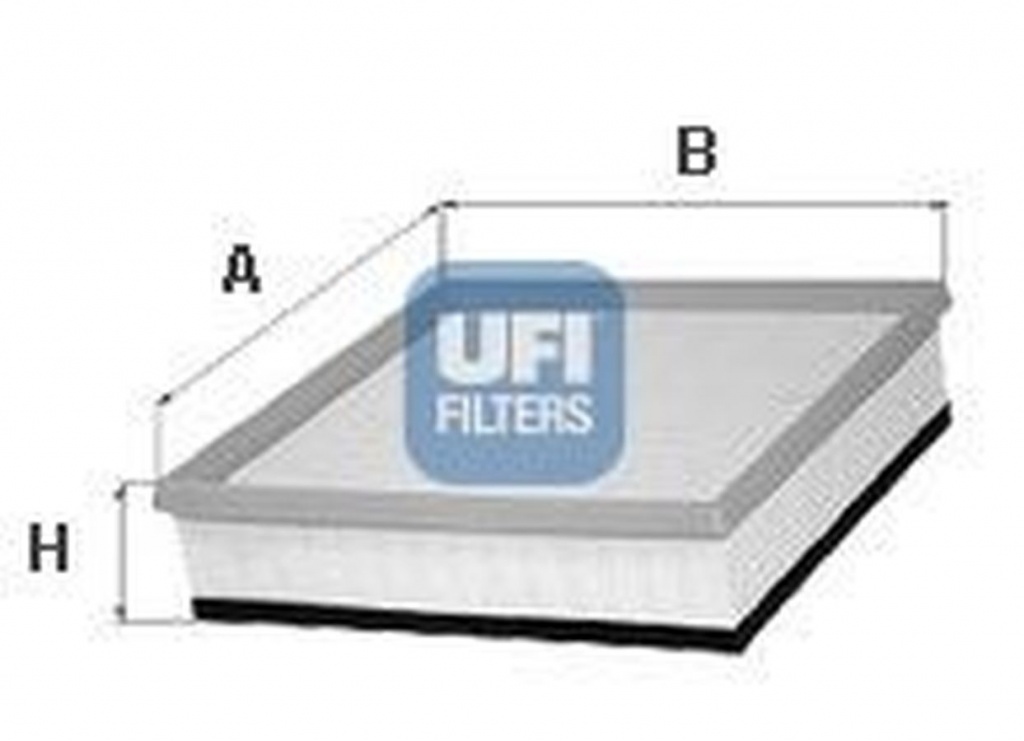 Filtru aer PEUGEOT EXPERT caroserie VF3A VF3U VF3X UFI 30.330.00