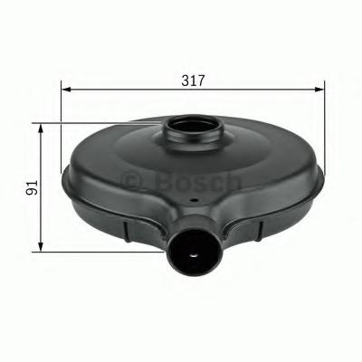 Filtru aer RENAULT EXTRA caroserie (F40_, G40_), RENAULT 4 combi (112_), RENAULT 4 caroserie (R21_, R23_) - BOSCH 1 457 432 204