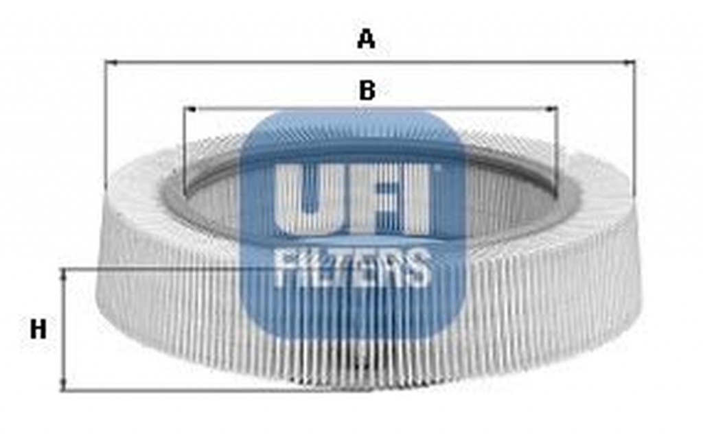 Filtru aer RENAULT MEGANE I BA0 1 UFI 30.005.00