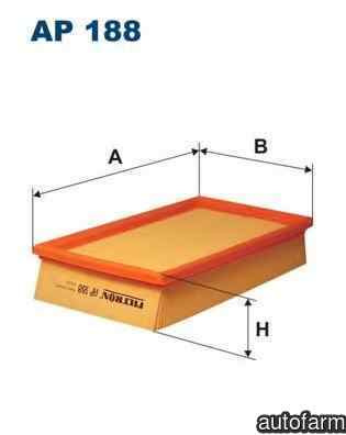 Filtru aer SAAB 900 II cupe FILTRON AP188