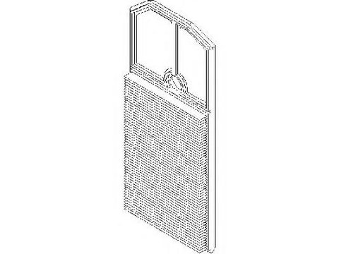Filtru aer SEAT CORDOBA limuzina (6K1, 6K2), VW POLO (6N1), SEAT IBIZA Mk II (6K1) - TOPRAN 107 695