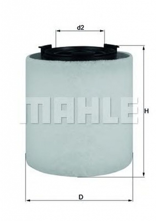 Filtru aer SKODA RAPID Spaceback NH1 MAHLE ORIGINA